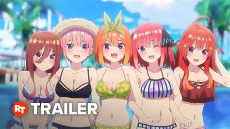 The Quintessential Quintuplets Movie Trailer 2 2022 YouTube