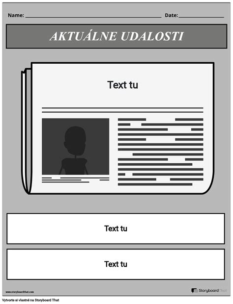 Ce Portr T Bw Storyboard Por Sk Examples