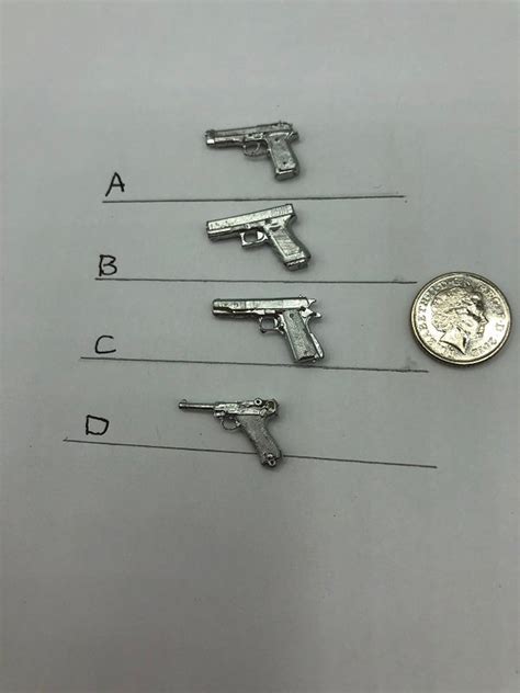 Miniature Guns For A 112 Scale Dolls House Etsy