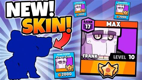 The following brawlers are included in the gallery. BUYING NEW BRAWLER SKIN! & MAXING FRANK! | Brawl Stars ...