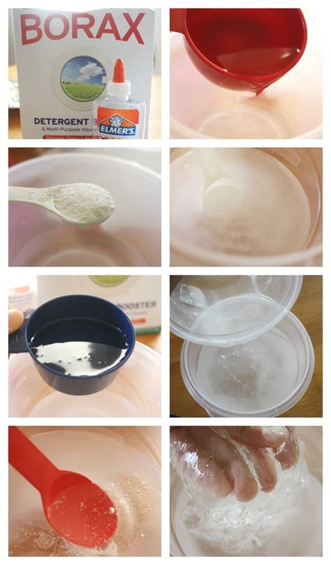 Borax Slime For Easy Slime And Science Activity