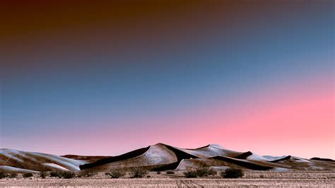 3840x2160 Desert In Neon Sunset 4k Wallpaper Hd Nature 4k