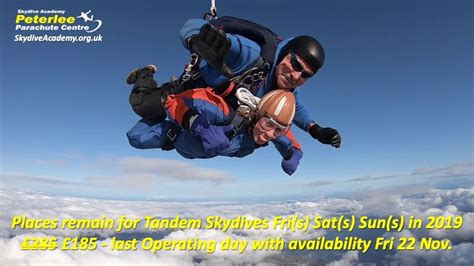 The keys to life are running and reading. £185 instead of £285 for remaining places | Skydiving, Tandem, Booking