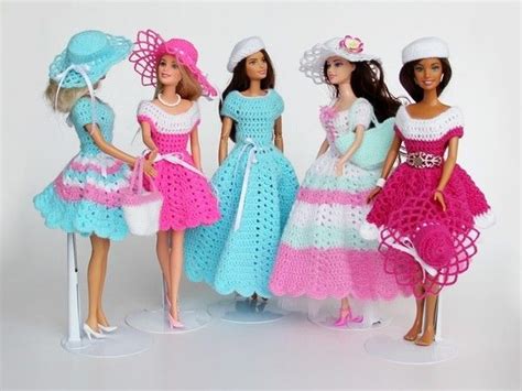 Herbst und winter mode für barbie zum selber machen!*** 6 Häkelanleitungen + 1 Nähanleitung Puppenkleidung Serie "Swing" | Puppenkleidung ...