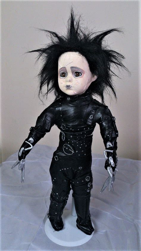 Edward Scissorhands Ornamental Doll Tim Burton Style Temperley Studio