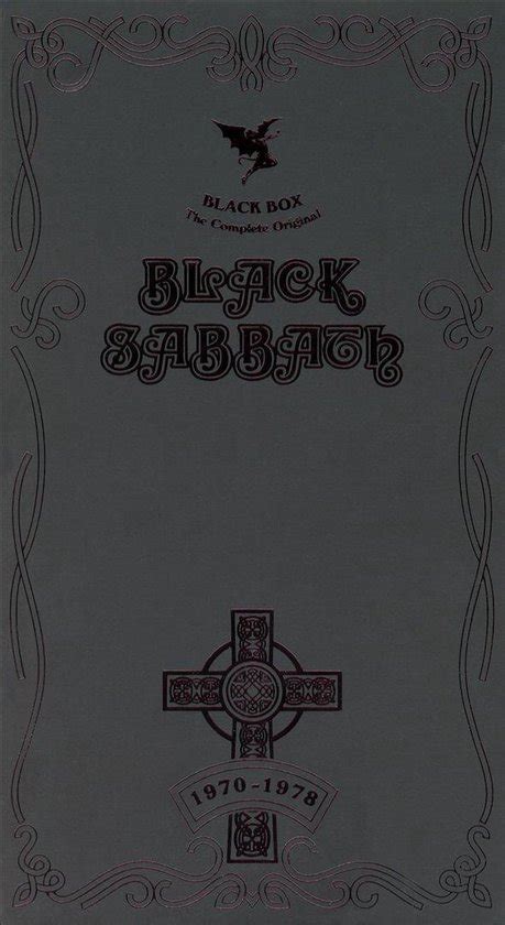 Black Box The Complete Original Black Sabbath 1970 1978 Black Sabbath
