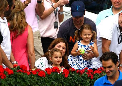 Obviously, in switzerland, we have more kids playing tennis. 10 best pictures of Roger Federer's family