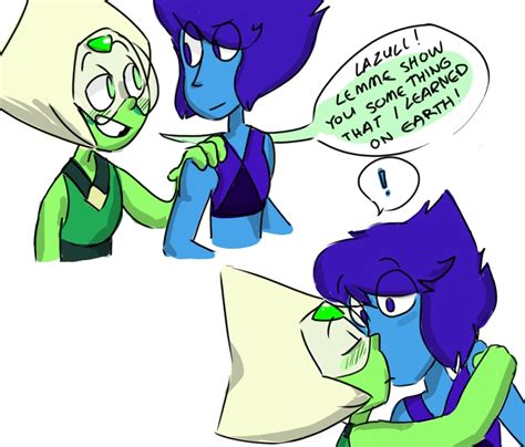 Image Peridot And Lapis Kissjpeg Steven Universe Fanon Wiki