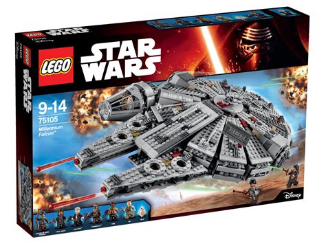 Buy Lego Star Wars Millennium Falcon 75105 At Mighty Ape Nz