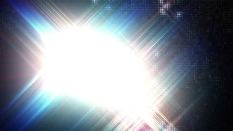 Very Bright Light Effects Dark Background Stock Footage Video 100