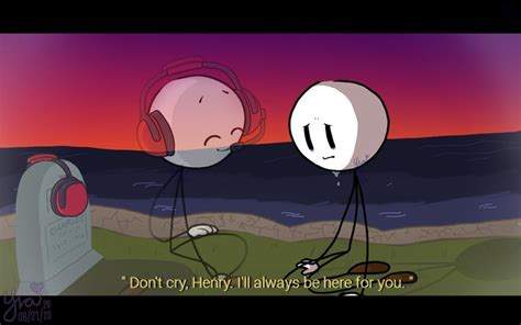 Found This Wholesome But Sad Henry Stickman Fanart Rip Charles He