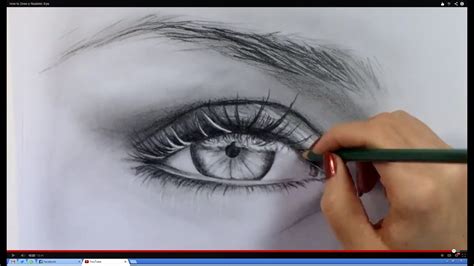 How To Draw A Realistic Eye Youtube