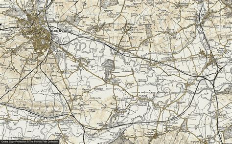 Old Maps Of Elvaston Castle Country Park Derbyshire