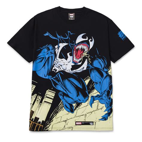 Camiseta Huf X Marvel Venon Hipnoise Streetwear