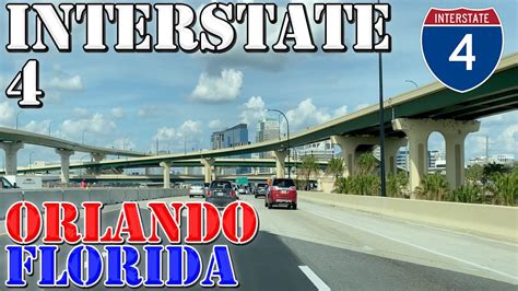 I 4 East Orlando Florida 4k Highway Drive Youtube
