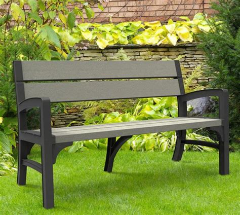 Resin Garden Bench Seat Quality Plastic Sheds