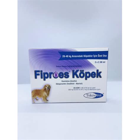 Fiproes 20 40 Kg Köpek Dış Parazitpirekeneb 2024