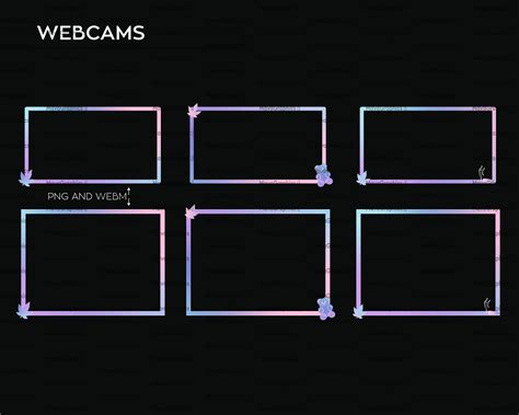 Pastel Weed Twitch Overlay For Live Streaming Premade Twitch Overlay