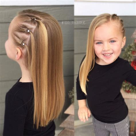 How Cute And Easy Is This Baby Girl Toddler Hairstyle