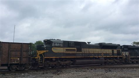Ns 1068 The Erie Heritage Unit Trailing On A Canton Road Train In
