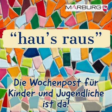 Portraits einer bewegten generation, 4. „hau's raus" - die Wochenpost der Jugendförderung geht an ...