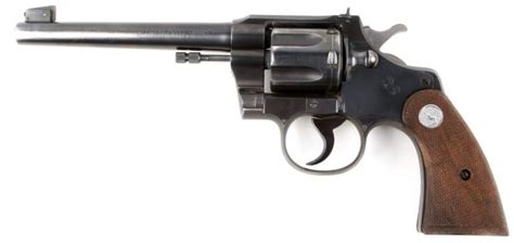 1948 Colt Officers Model Target Revolver 22 Lr