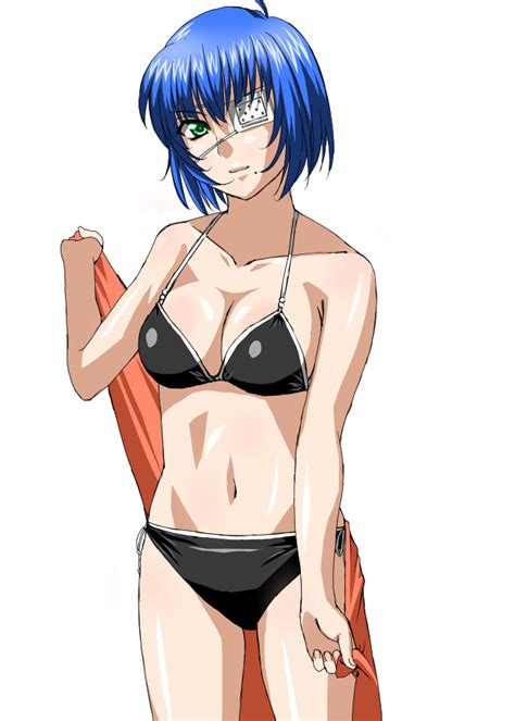 Sen Sansui Ryomou Shimei Ikkitousen Bad Id Bad Pixiv Id S Girl Bikini Black Bikini