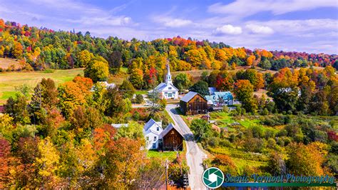 Scenic Vermont Photography Autumn Afternoon In Waits River Vermont
