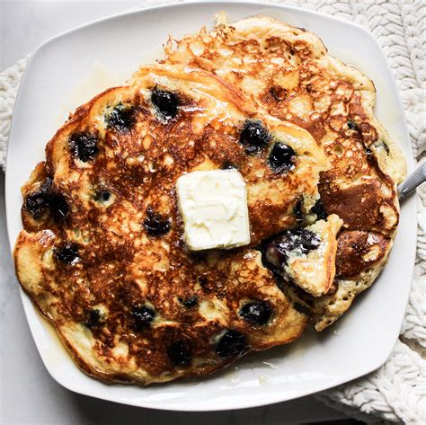 Vegan Blueberry Pancakes — Salt N Sprinkles