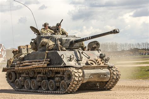 Pictures M4 Sherman Tank American M4a2e8 Fury Army