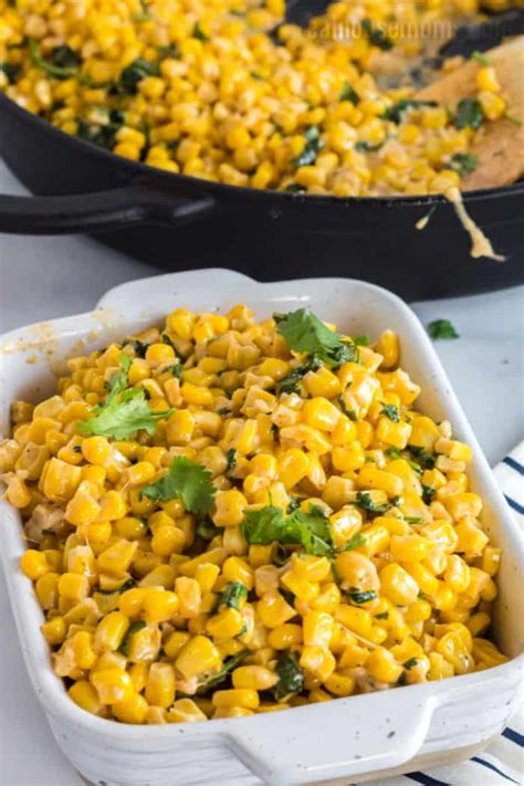 Parmesan Cilantro Corn Side Dish ⋆ Real Housemoms