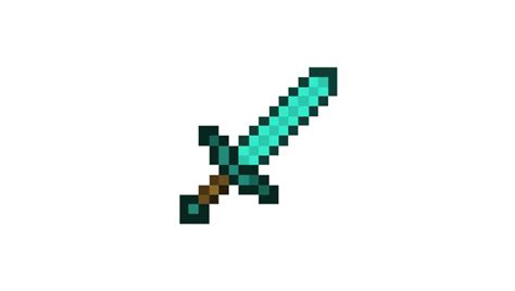 Minecraft Diamond Sword Png