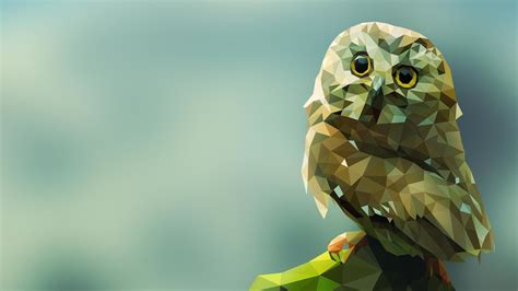 12 Low Poly Animal Wallpapers