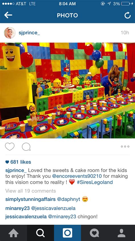 Legoland Birthday Party Ideas Photo 2 Of 9 Catch My Party