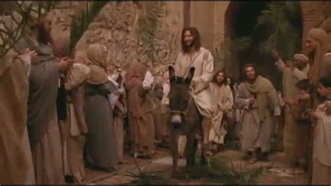 Jesus Triumphant Entry Into Jerusalem Palm Sunday Youtube