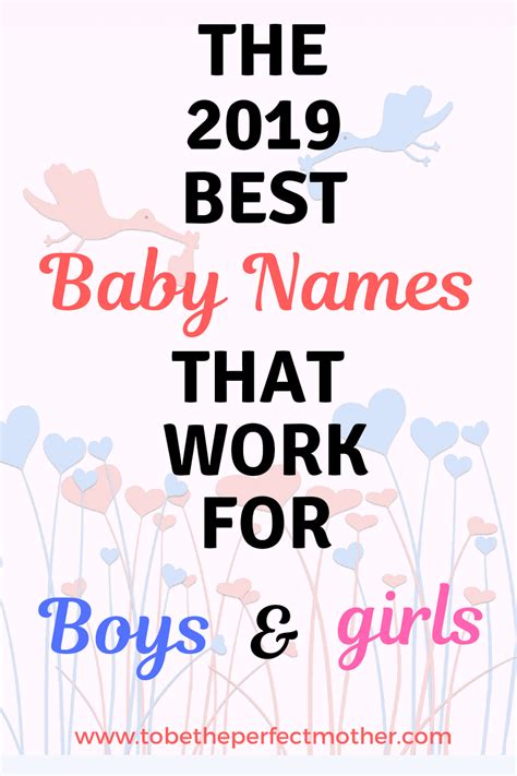 Unisex Baby Names 2019 Gender Neutral Names With Meanings To Be The