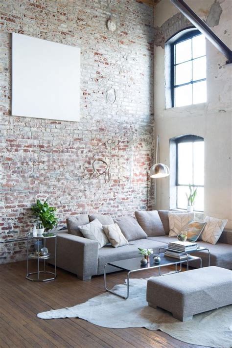 Cool Rustic Exposed Brick Wall Design And Decorations 1 Loft Living