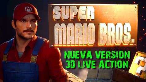 Juega Super Mario Bros A Otro Nivel Live Action Con Chris Pratt