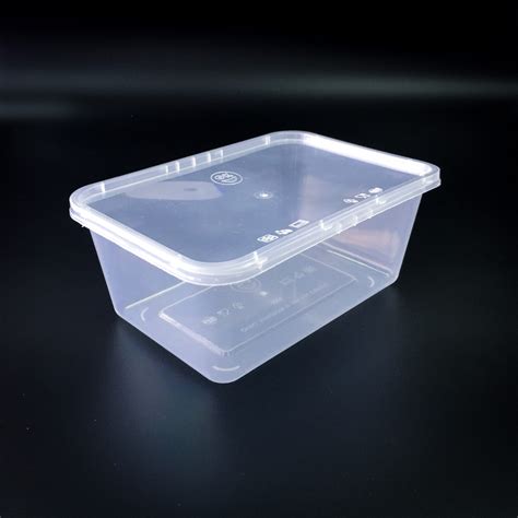 1000ml Rectangular Container With Lid Foodspack