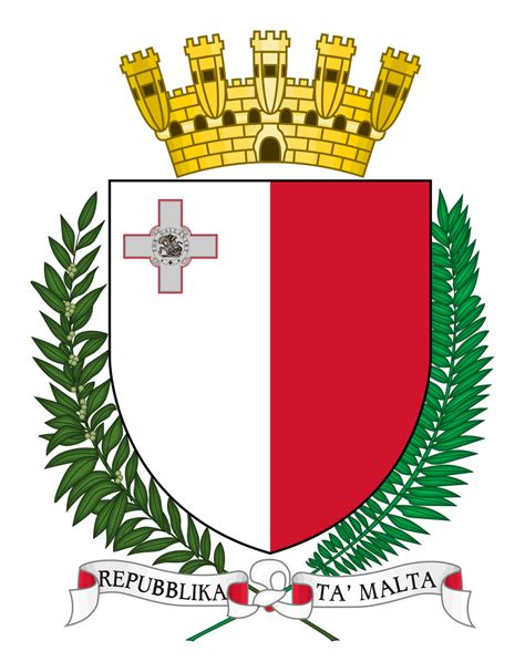 Malta Repubblika Ta Malta National Flag Logo Door Lights Quantity 1