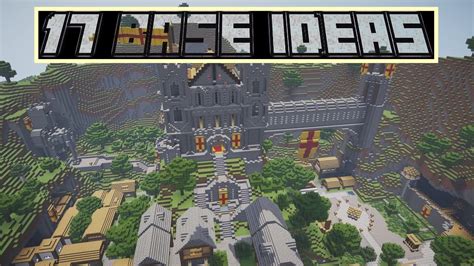 Minecraft 17 Base Ideas Youtube