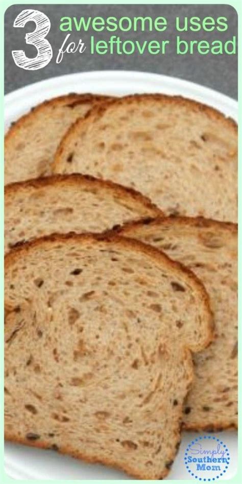 Make toast every day for breakfast, and soon, you'll clear out some shelf space. Ways to Use Leftover Bread & Casserole #recipe | Recipe | Leftover bread, Homemade bread, Bread