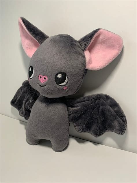 Baby Bat Plush Bat Plush Halloween Plush Cute Kawaii Etsy