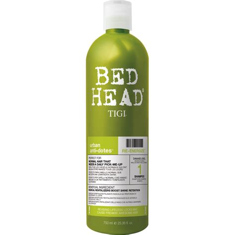 Tigi Bed Head Urban Antidotes Re Energize Shampoo Ml Lookfantastic