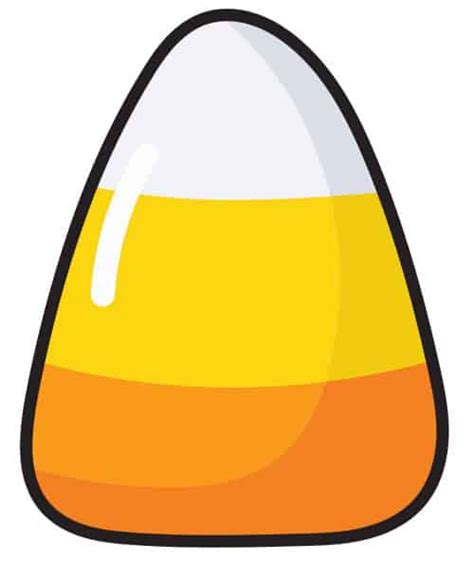 Candy Corn Template Printable
