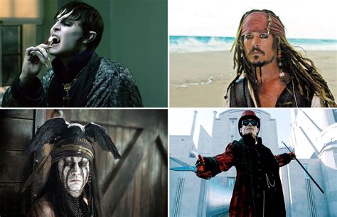 Johnny Depps Most Outrageous Film Roles Johnny Depp Johnny Film