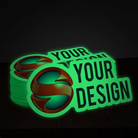 Create Custom Glow In The Dark Stickers With Our Online Tool