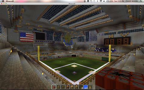 I would like to consolidate some of that information and clear up a few points of confusion. Indoor Baseball Stadium Minecraft Project