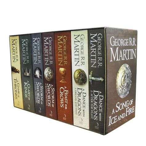 Ending thursday at 2:35pm pst. A Game of Thrones Box Set George R. R. Martin 7 Books Set ...