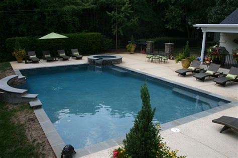 Geometric Pools Custom Pool Builders Concord Nc Aloha Pools